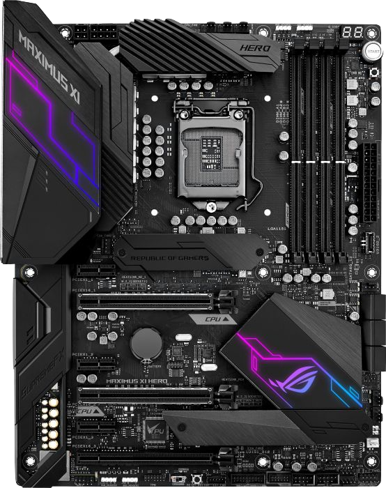 ASUS ROG MAXIMUS XI HERO (Z390), 9900K