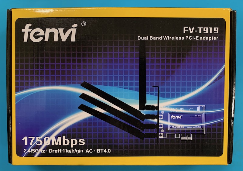 WiFi/BluetoothアダプタFenvi FV-T919