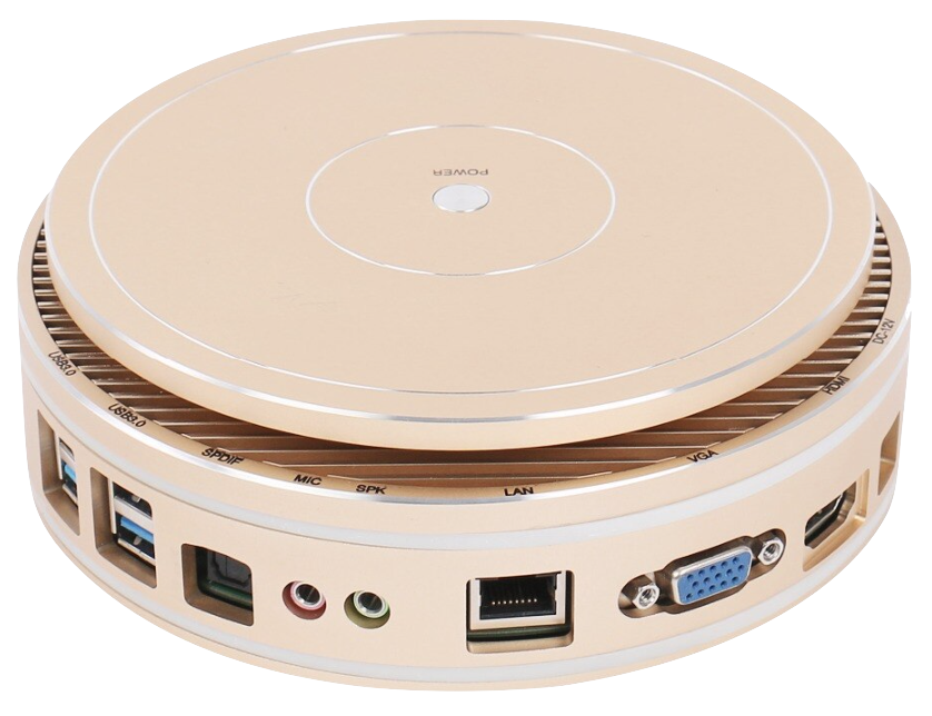 中国の小型ベアボーンPC