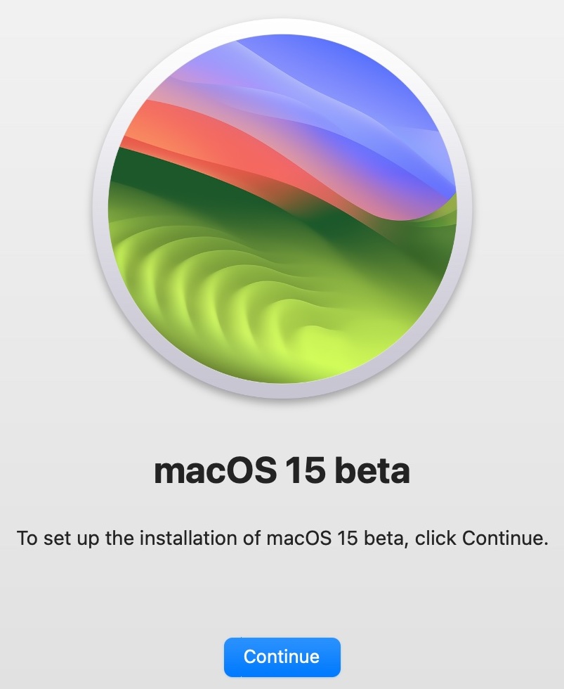 macOS Sequoia Beta 1を第13世代Intel CPUで動かす
